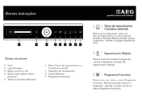Para ver o documento AEG BS9314001M Guia de Início Rápido